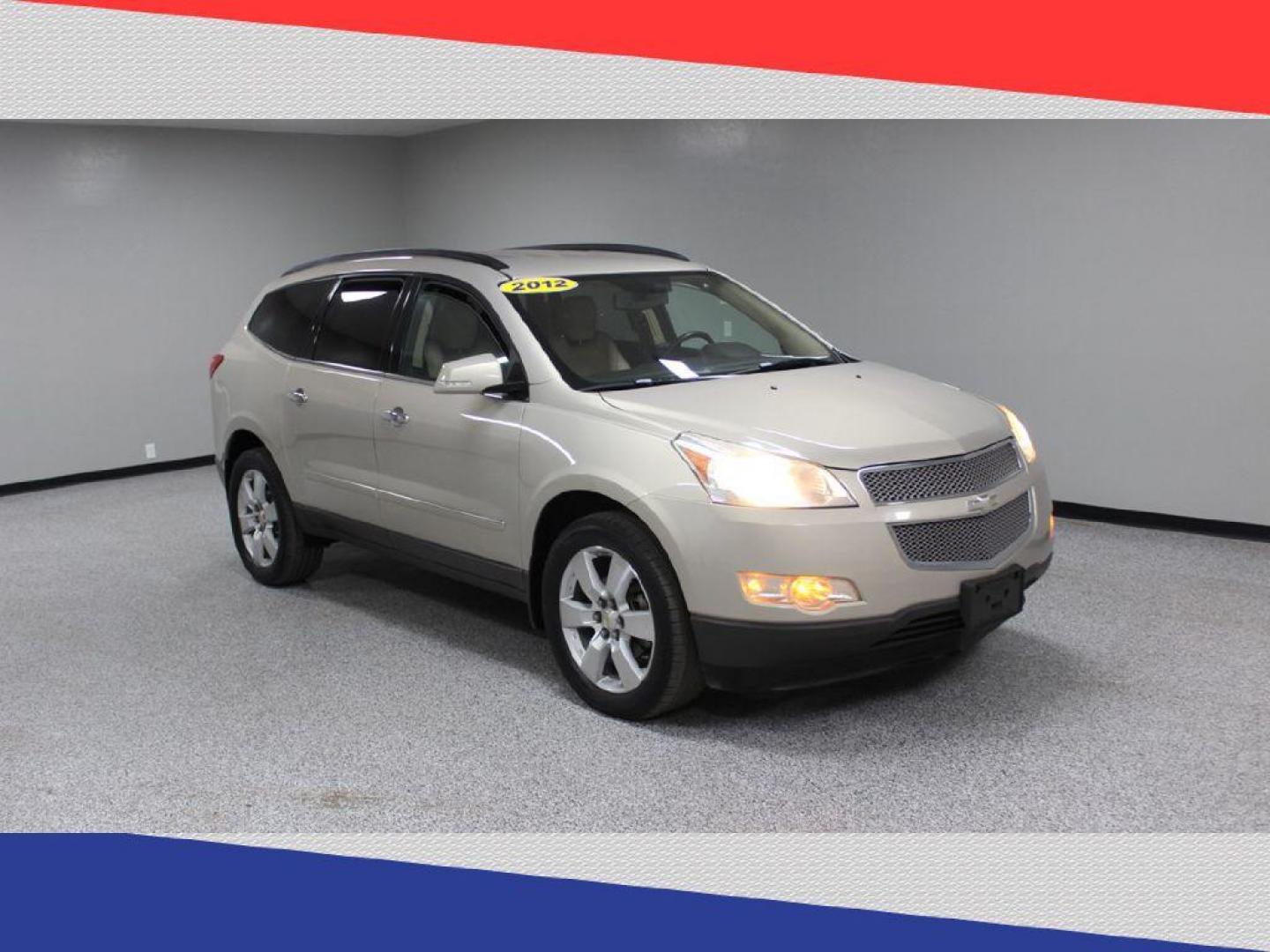 2012 Chevrolet Traverse LTZ FWD (1GNKRLED9CJ) with an 3.6L V6 DOHC 24V engine, 6-Speed Automatic transmission, located at 5170 N La Cholla Blvd, Tucson, AZ, 85705, (520) 989-0282, 32.228245, -111.011742 - 2012 Chevrolet Traverse - Photo#0