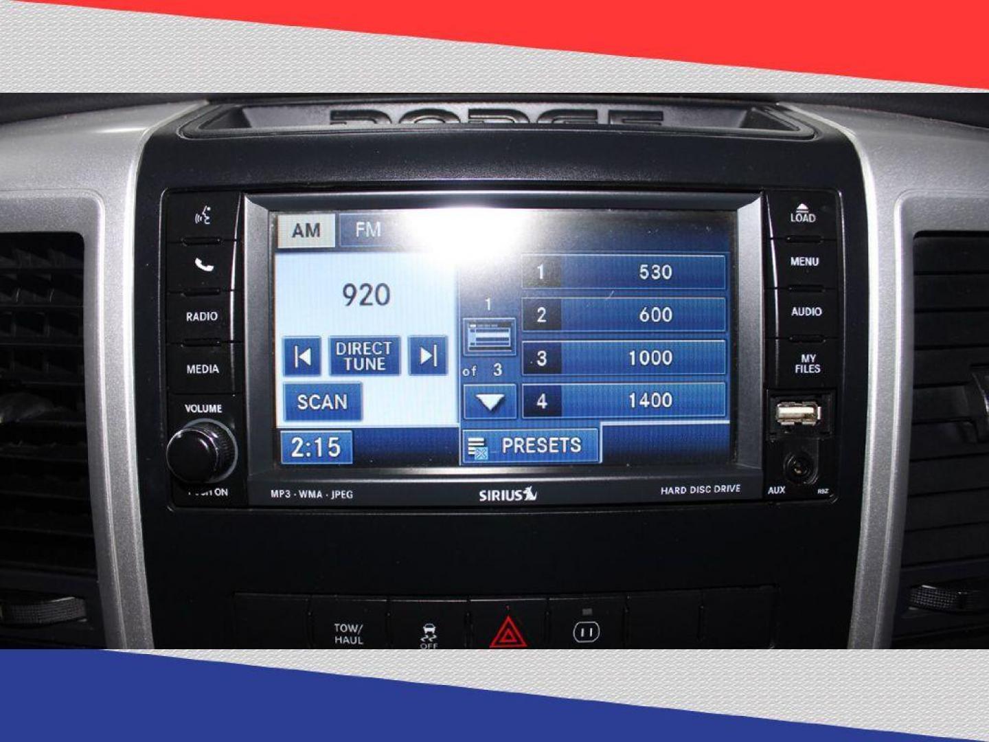 2011 Dodge Ram 1500 Sport Quad Cab 4WD (1D7RV1GT5BS) with an 5.7L V8 OHV 16V engine, 5-Speed Automatic transmission, located at 5170 N La Cholla Blvd, Tucson, AZ, 85705, (520) 989-0282, 32.228245, -111.011742 - 2011 Dodge Ram 1500 - Photo#19