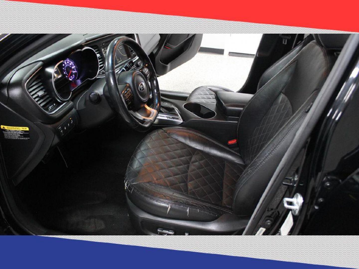 2015 Kia Optima SX Turbo (5XXGR4A61FG) with an 2.0L L4 DOHC 16V TURBO engine, 6-Speed Automatic transmission, located at 5170 N La Cholla Blvd, Tucson, AZ, 85705, (520) 989-0282, 32.228245, -111.011742 - 2015 Kia Optima - Photo#10
