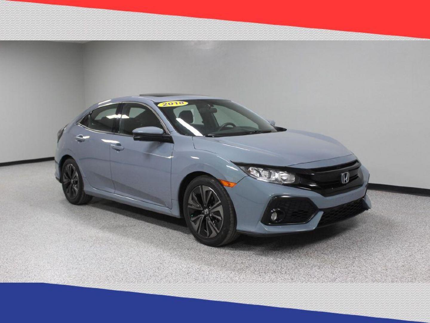 2018 Honda Civic EX (SHHFK7H57JU) with an 2.0L L4 DOHC 16V TURBO engine, CVT transmission, located at 5170 N La Cholla Blvd, Tucson, AZ, 85705, (520) 989-0282, 32.228245, -111.011742 - 2018 Honda Civic - Photo#0
