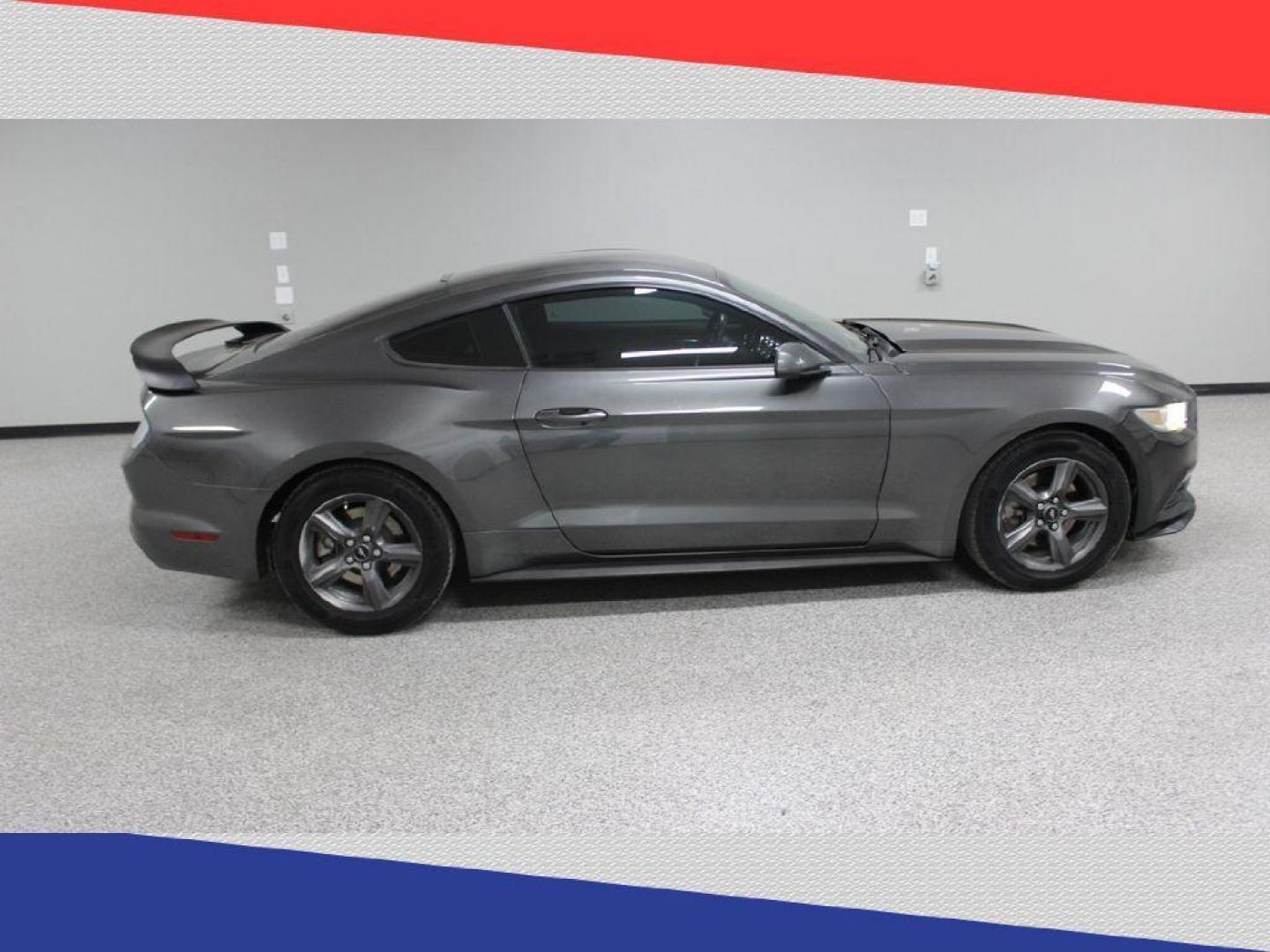 2015 Ford Mustang V6 Coupe (1FA6P8AMXF5) with an 3.7L V6 DOHC 24V engine, Automatic transmission, located at 5170 N La Cholla Blvd, Tucson, AZ, 85705, (520) 989-0282, 32.228245, -111.011742 - 2015 Ford Mustang - Photo#1