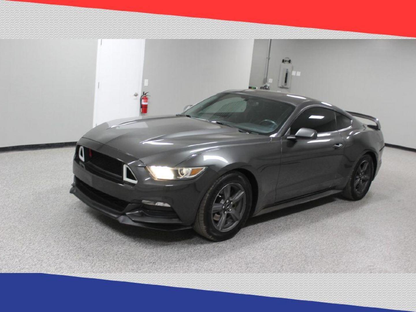 2015 Ford Mustang V6 Coupe (1FA6P8AMXF5) with an 3.7L V6 DOHC 24V engine, Automatic transmission, located at 5170 N La Cholla Blvd, Tucson, AZ, 85705, (520) 989-0282, 32.228245, -111.011742 - 2015 Ford Mustang - Photo#6