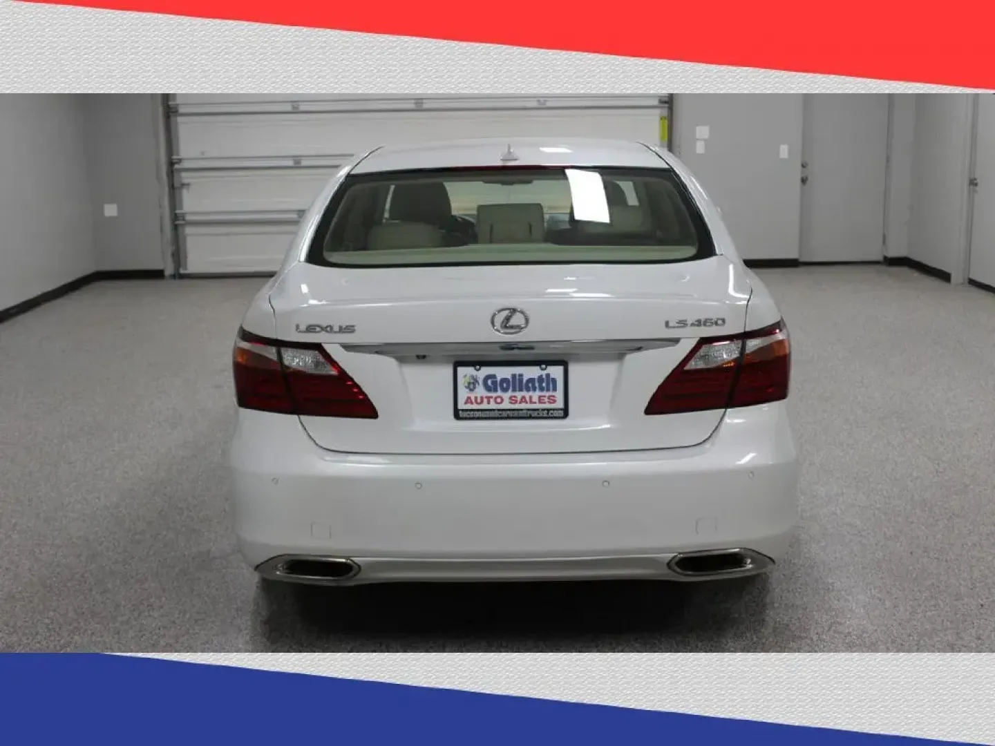 2010 Lexus LS 460 Luxury Sedan (JTHBL5EF9A5) with an 4.6L V8 DOHC 32V engine, 8-Speed Automatic transmission, located at 5170 N La Cholla Blvd, Tucson, AZ, 85705, (520) 989-0282, 32.228245, -111.011742 - 2010 Lexus LS 460 - Photo#3