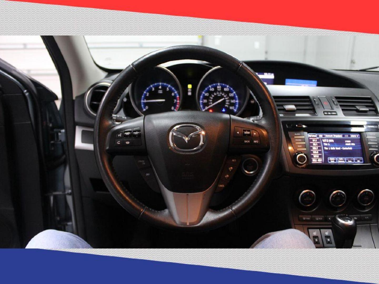 2013 Mazda MAZDA3 i Grand Touring MT 5-Door (JM1BL1MP7D1) with an 2.0L L4 DOHC 16V engine, 5-Speed Manual transmission, located at 5170 N La Cholla Blvd, Tucson, AZ, 85705, (520) 989-0282, 32.228245, -111.011742 - 2013 Mazda MAZDA3 - Photo#12