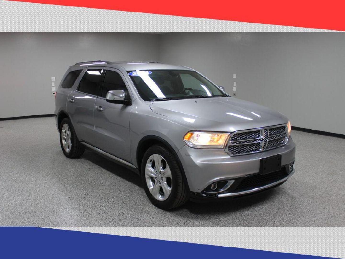2014 Dodge Durango SXT RWD (1C4RDHAG0EC) with an 3.6L V6 DOHC 24V engine, 8-Speed Automatic transmission, located at 5170 N La Cholla Blvd, Tucson, AZ, 85705, (520) 989-0282, 32.228245, -111.011742 - 2014 Dodge Durango - Photo#0