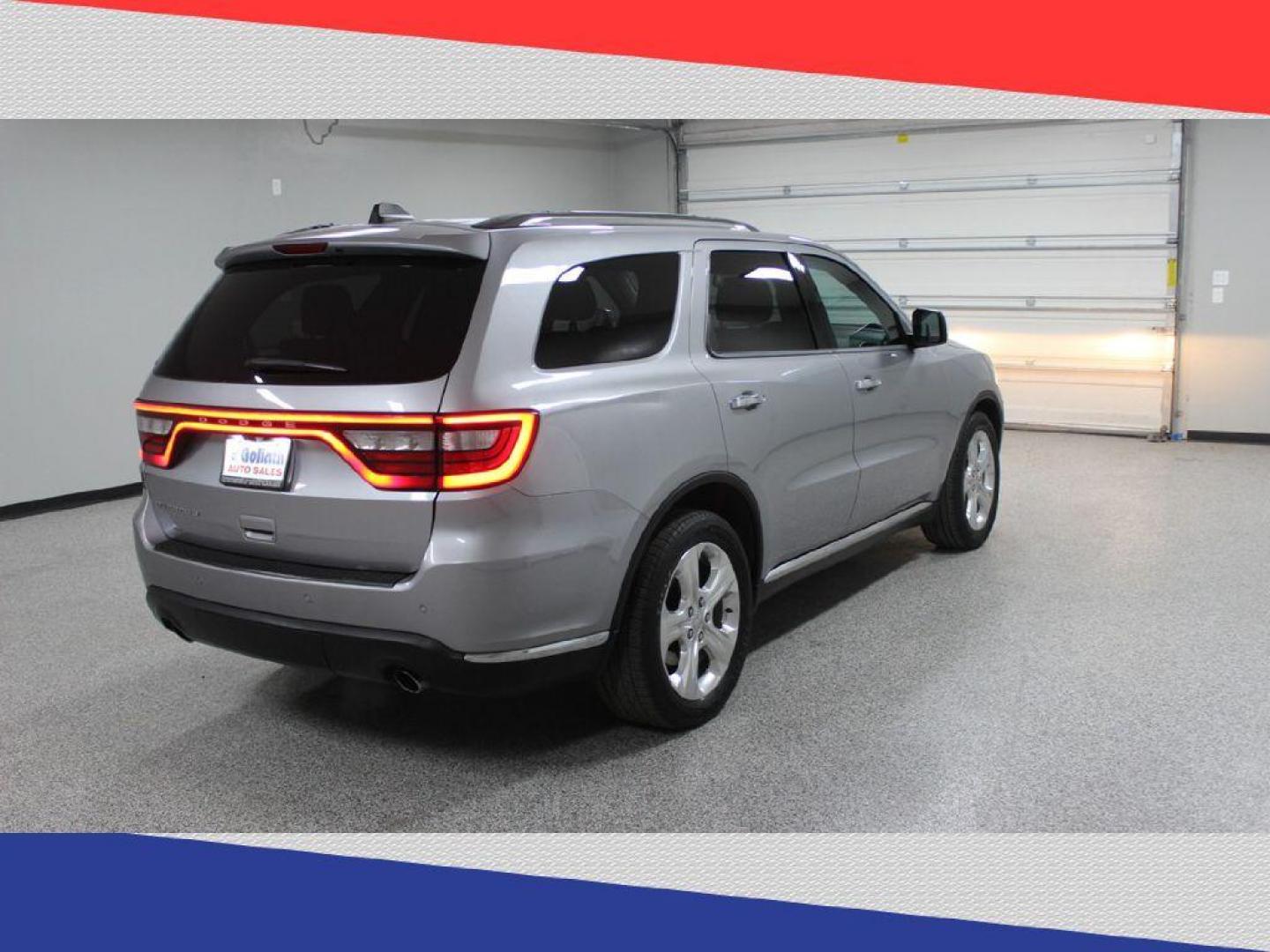 2014 Dodge Durango SXT RWD (1C4RDHAG0EC) with an 3.6L V6 DOHC 24V engine, 8-Speed Automatic transmission, located at 5170 N La Cholla Blvd, Tucson, AZ, 85705, (520) 989-0282, 32.228245, -111.011742 - 2014 Dodge Durango - Photo#1