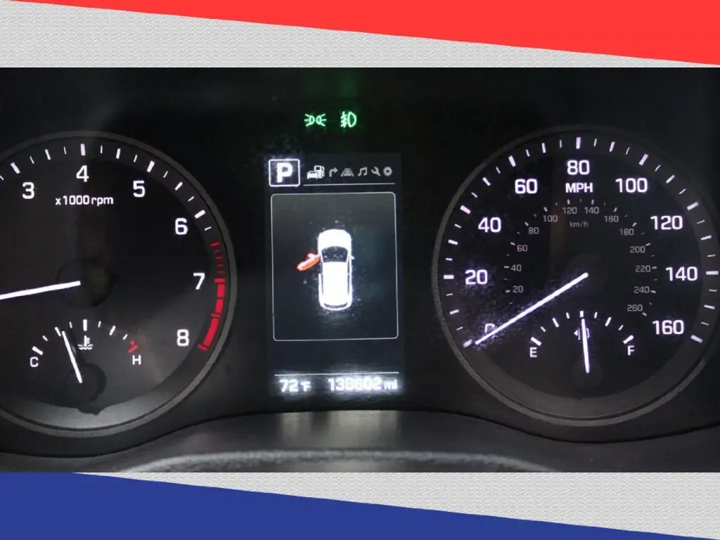 2016 Hyundai Tucson Eco (KM8J33A29GU) with an 1.6L L4 DOHC 16V engine, 7A transmission, located at 5170 N La Cholla Blvd, Tucson, AZ, 85705, (520) 989-0282, 32.228245, -111.011742 - 2016 Hyundai Tucson - Photo#9