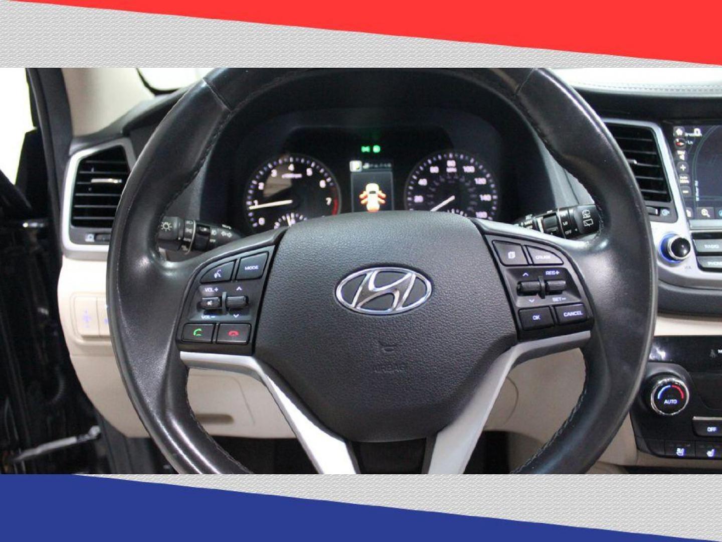 2016 Hyundai Tucson Eco (KM8J33A29GU) with an 1.6L L4 DOHC 16V engine, 7A transmission, located at 5170 N La Cholla Blvd, Tucson, AZ, 85705, (520) 989-0282, 32.228245, -111.011742 - 2016 Hyundai Tucson - Photo#14