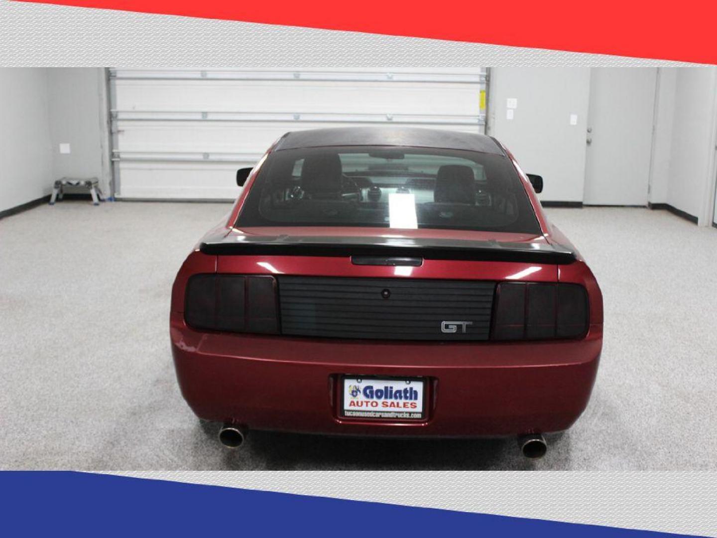 2007 Ford Mustang V6 Deluxe Coupe (1ZVHT80N075) with an 4.0L V6 SOHC 12V engine, Automatic transmission, located at 5170 N La Cholla Blvd, Tucson, AZ, 85705, (520) 989-0282, 32.228245, -111.011742 - 2007 Ford Mustang - Photo#2