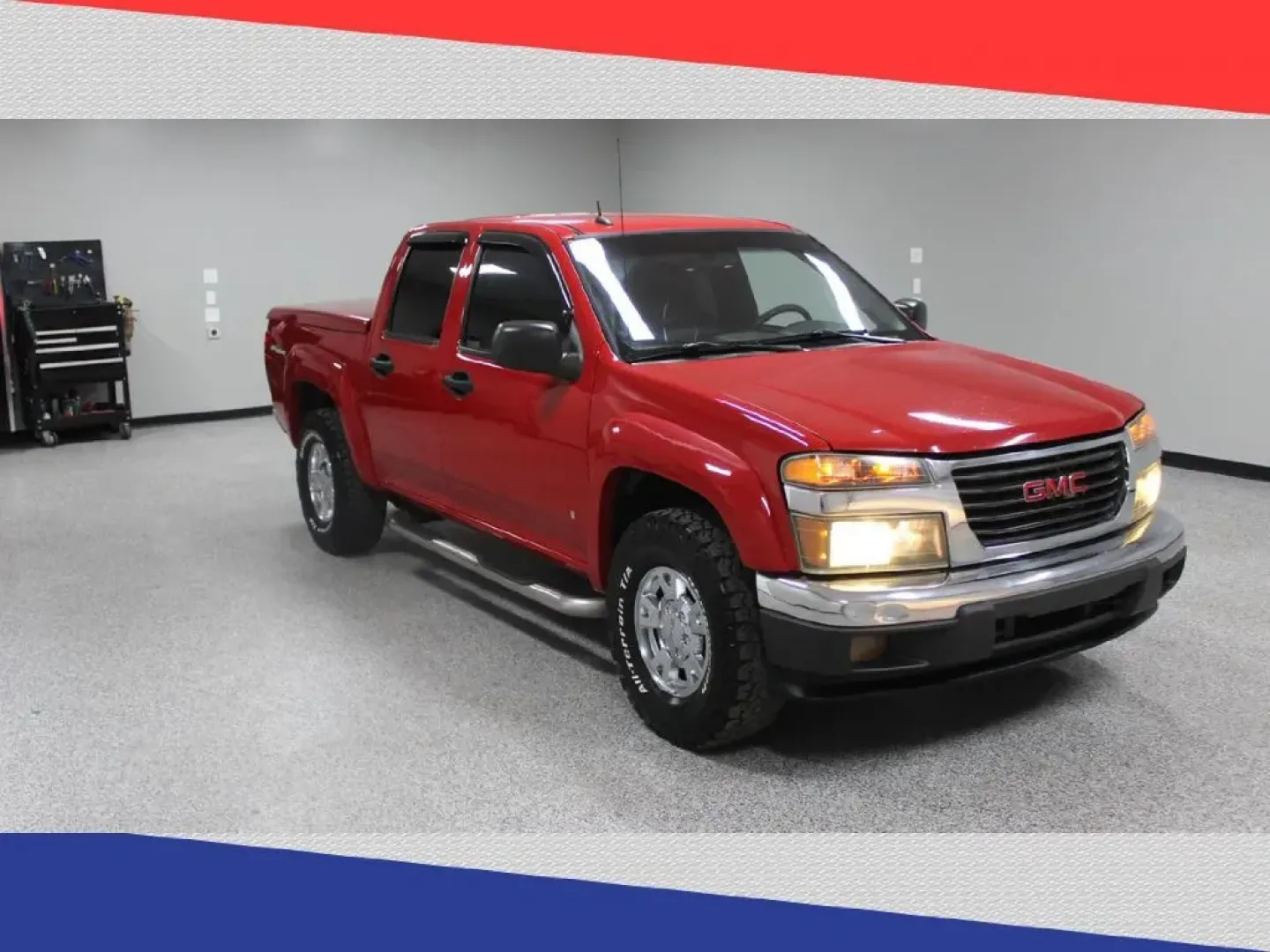 2007 GMC Canyon SLE1 Crew Cab 4WD (1GTDT13E378) with an 3.7L L5 DOHC 20V engine, 4-Speed Automatic Overdrive transmission, located at 5170 N La Cholla Blvd, Tucson, AZ, 85705, (520) 989-0282, 32.228245, -111.011742 - 2007 GMC Canyon - Photo#0
