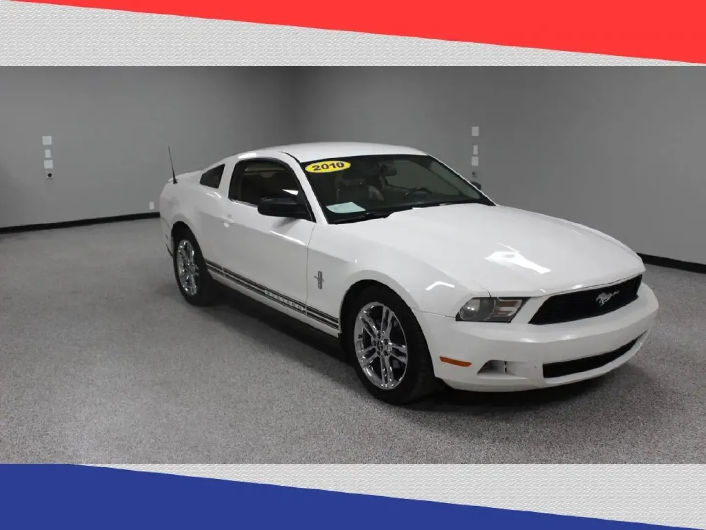 2010 Ford Mustang V6 Coupe (1ZVBP8AN4A5) with an 4.0L V6 OHC 12V engine, Automatic transmission, located at 5170 N La Cholla Blvd, Tucson, AZ, 85705, (520) 989-0282, 32.228245, -111.011742 - 2010 Ford Mustang - Photo#0