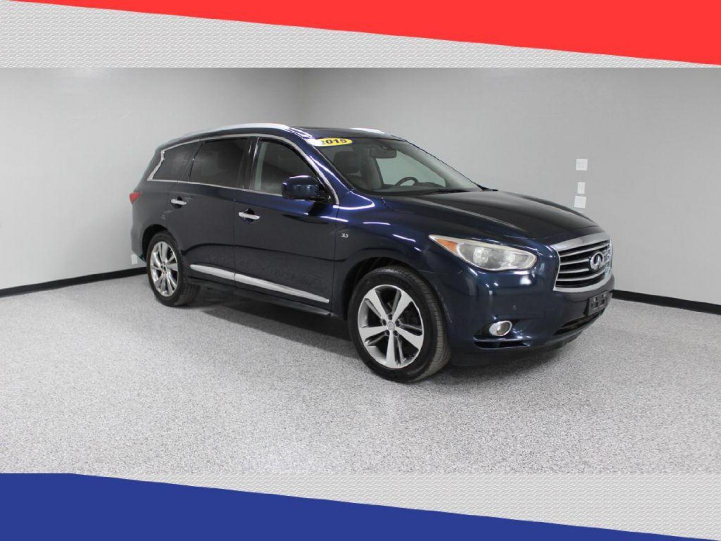 2015 Infiniti QX60 Base FWD (5N1AL0MN8FC) with an 3.5L V6 DOHC 24V engine, Continuously Variable Transmission transmission, located at 5170 N La Cholla Blvd, Tucson, AZ, 85705, (520) 989-0282, 32.228245, -111.011742 - 2015 Infiniti QX60 - Photo#0