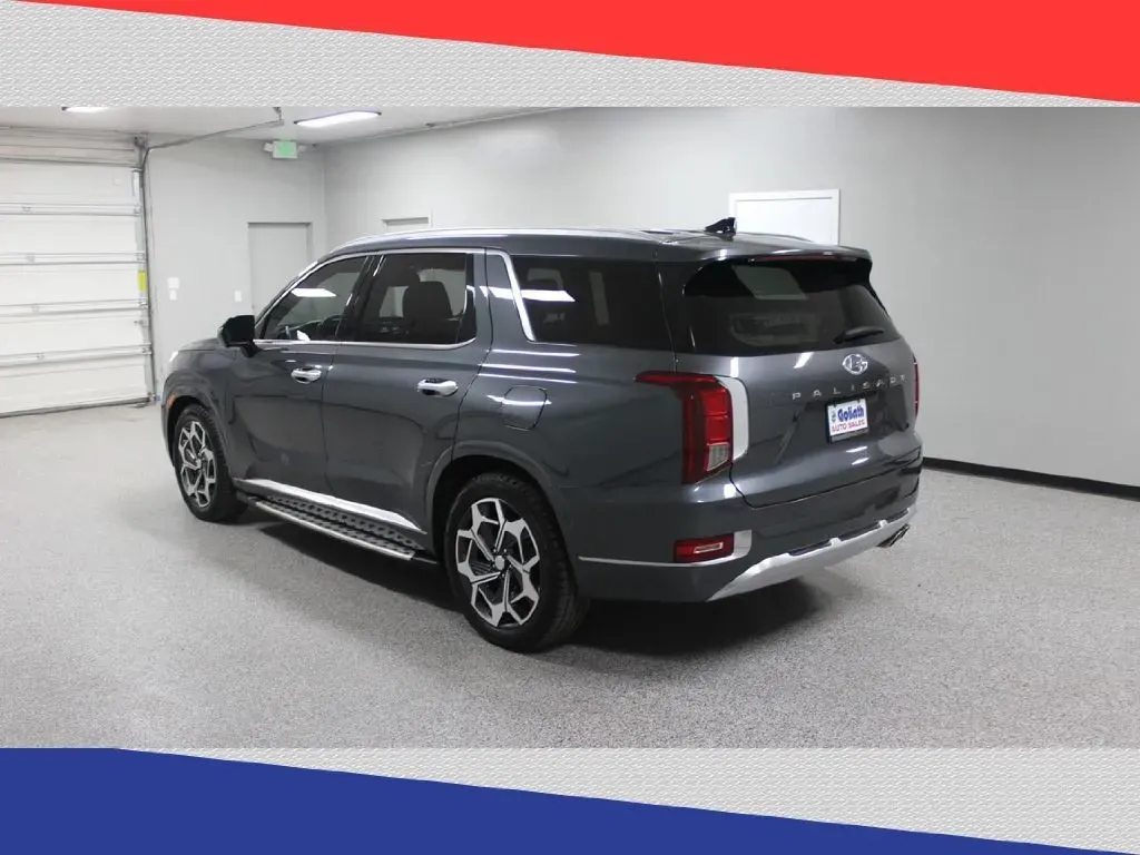 2021 Hyundai Palisade Calligraphy (KM8R74HE6MU) with an 3.8L V6 DOHC 24V engine, 8A transmission, located at 5170 N La Cholla Blvd, Tucson, AZ, 85705, (520) 989-0282, 32.228245, -111.011742 - **Adventure Awaits with the 2021 Hyundai Palisade Perfect for Family Outings or Weekend Getaways!**<br /> <br /> Are you searching for a spacious and reliable SUV that can handle all your family adventures? Look no further than this stunning 2021 Hyundai Palisade, now available at Goliath Auto Sale - Photo#4
