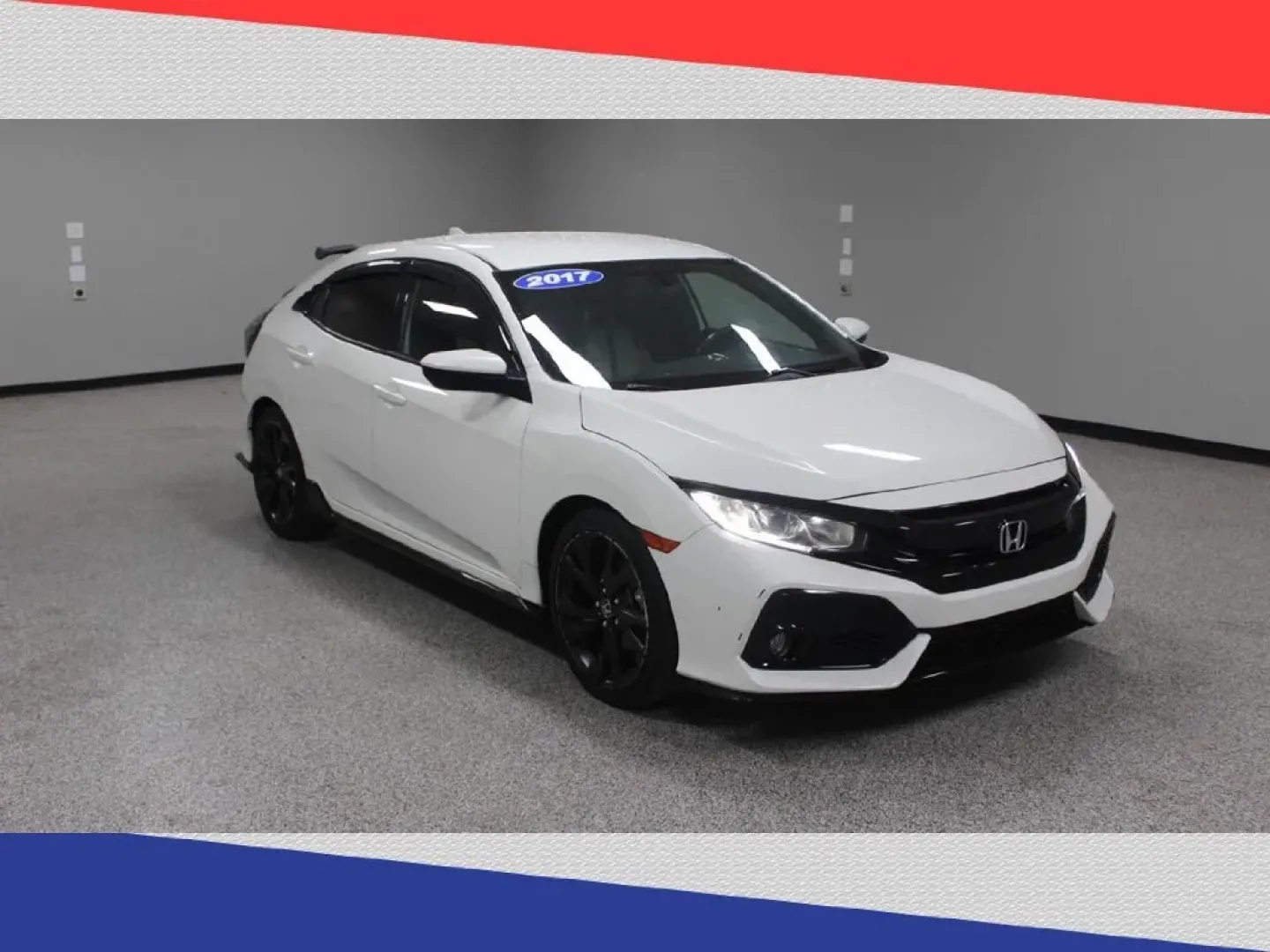 2017 Honda Civic Sport CVT (SHHFK7H48HU) with an 2.0L L4 DOHC 16V TURBO engine, CVT transmission, located at 5170 N La Cholla Blvd, Tucson, AZ, 85705, (520) 989-0282, 32.228245, -111.011742 - **Discover Your Perfect Daily Companion: 2017 Honda Civic Hatchback at Goliath Auto Sales**<br /> <br /> Are you searching for an affordable used car that blends style, efficiency, and versatility? Look no further than this **2017 Honda Civic Hatchback**, now available at **Goliath Auto Sales** in * - Photo#0