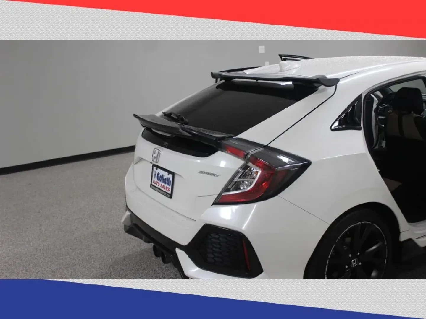 2017 Honda Civic Sport CVT (SHHFK7H48HU) with an 2.0L L4 DOHC 16V TURBO engine, CVT transmission, located at 5170 N La Cholla Blvd, Tucson, AZ, 85705, (520) 989-0282, 32.228245, -111.011742 - **Discover Your Perfect Daily Companion: 2017 Honda Civic Hatchback at Goliath Auto Sales**<br /> <br /> Are you searching for an affordable used car that blends style, efficiency, and versatility? Look no further than this **2017 Honda Civic Hatchback**, now available at **Goliath Auto Sales** in * - Photo#24